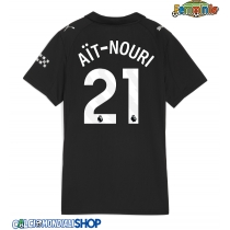 Maglie da calcio Manchester City Rayan Ait-Nouri #21 Seconda Maglia Femminile 2025-26 Manica Corta